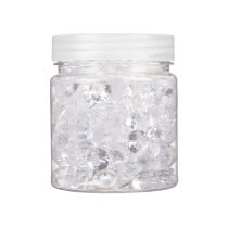 Decorative Stones Diamond 150 g Transparent Plastic 6,5 x 8 x 6,5 cm (16 Units)