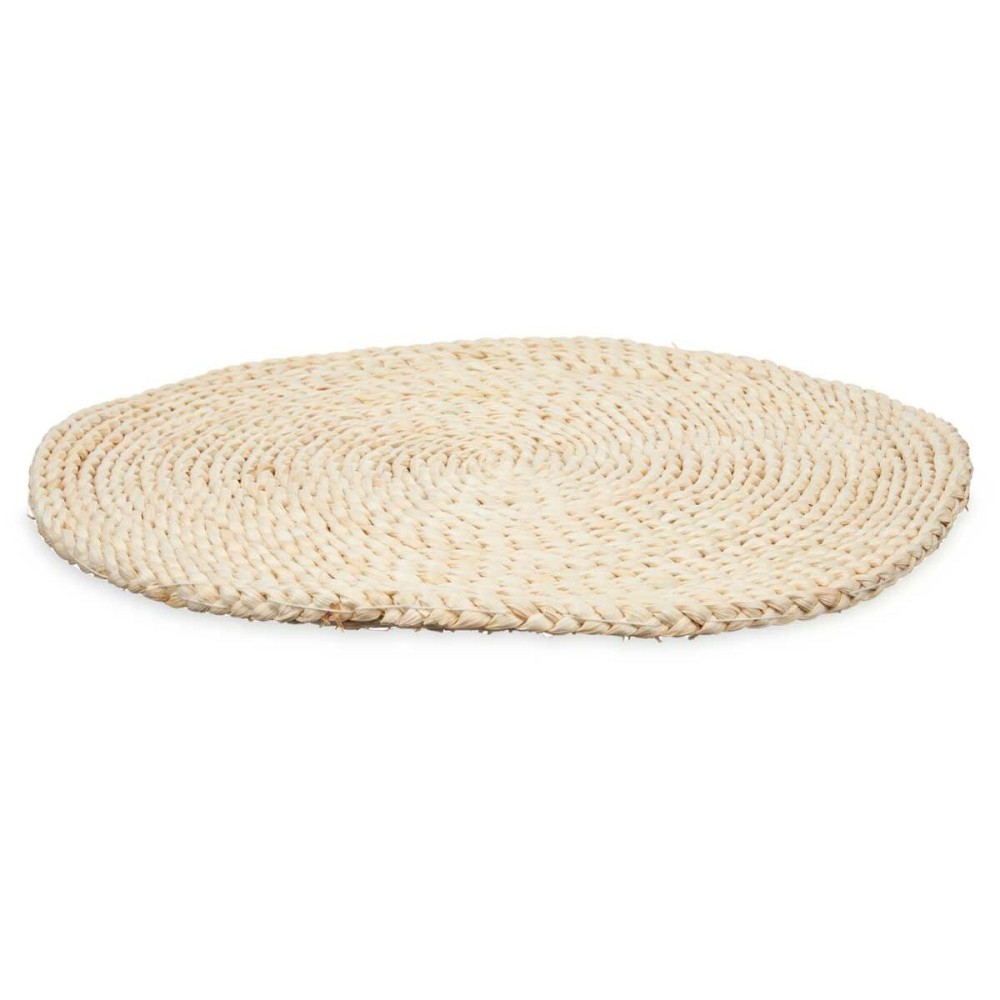 Table Mat Kinvara HWB23955-40CM Natural Esparto grass 40 x 40 x 2 cm (12 Units)