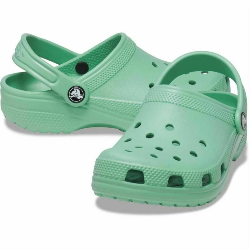 Beach Sandals Crocs Classic Green Kids