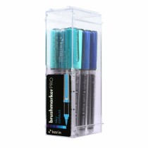 Set of Felt Tip Pens Karin Brushmarker Pro - Sky Colours 12 Pieces