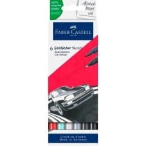 Marker-Set Faber-Castell Goldfaber Sketch - Car Design Double 6 Stücke