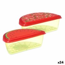 Lunchbox Leknes 78786 Kunststoff Erdbeere Wassermelone 23 x 8 x 13 cm Obst (24 Stück)