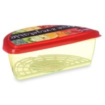 Lunch box Leknes TP581-3 Multicolour Plastic 23 x 8 x 13 cm Fruits and vegetables (24 Units)