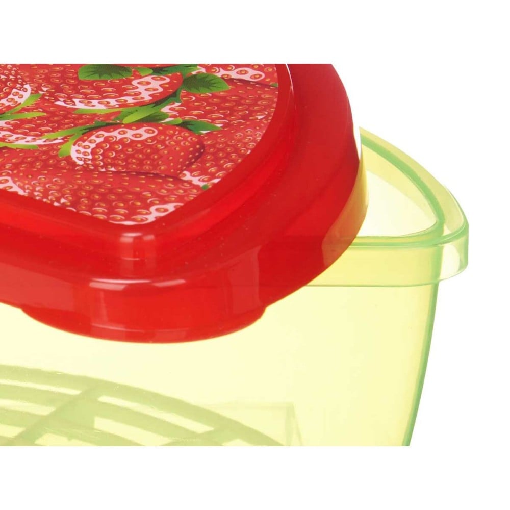 Lunchbox Leknes 78786 Kunststoff Erdbeere Wassermelone 23 x 8 x 13 cm Obst (24 Stück)