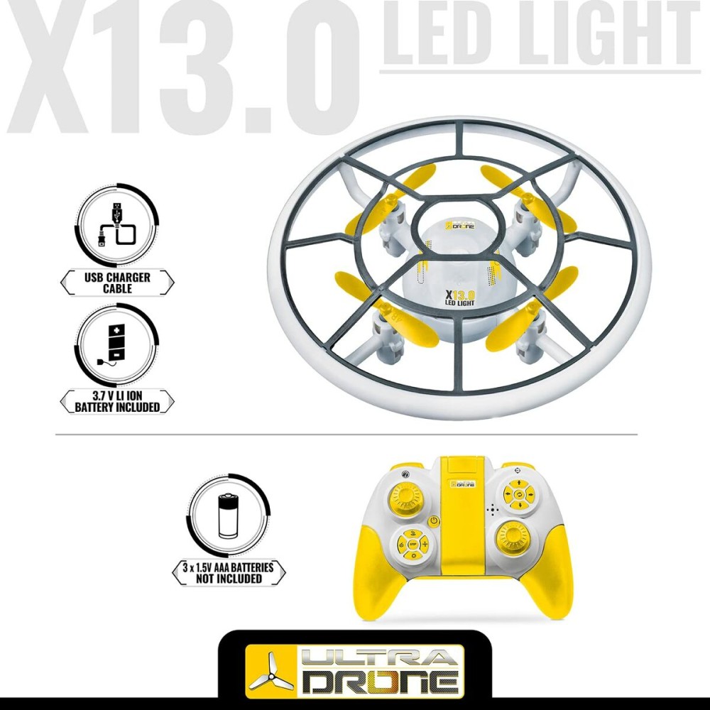 Ferngesteuerte Drohne Mondo Ultradrone X13 LED Leicht