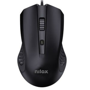 Mouse Nilox MOUSB1013 Schwarz