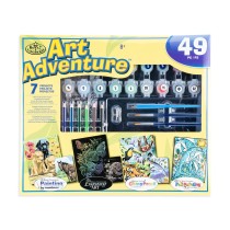 Set de peinture par numéros Royal & Langnickel Art Adventure 49 Pièces