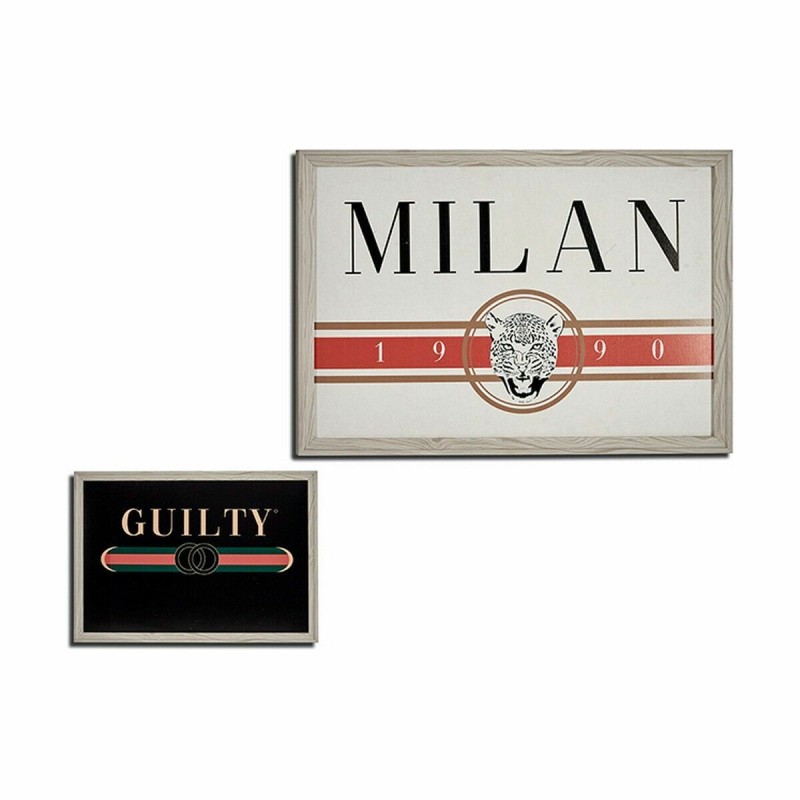 Painting GUILTY MILAN Particleboard 46 x 2 x 66 cm (6 Units)