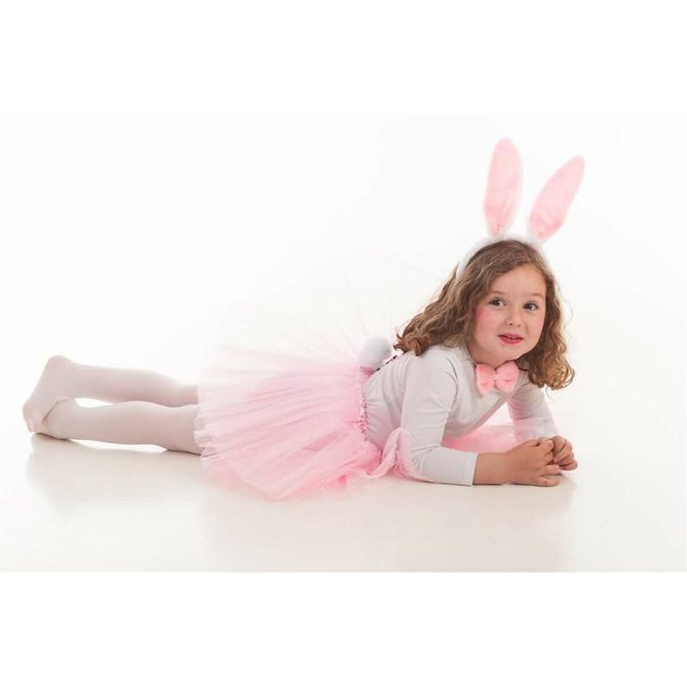 Costume for Children Tutu Pink Light Pink Little Rabbit 4 Pieces