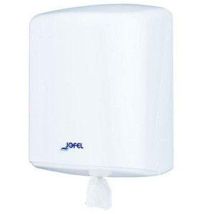 Paper dispenser Jofel Ø 20,5 cm White ABS