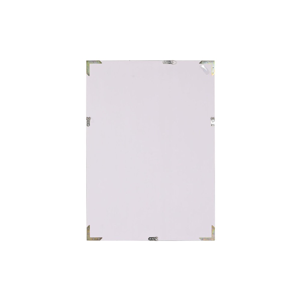 Wall mirror Home ESPRIT White Brown Beige Grey Crystal polystyrene 63,3 x 2,6 x 89,6 cm (4 Units)