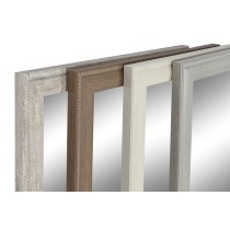 Miroir mural Home ESPRIT Blanc Marron Beige Gris Verre polystyrène 36 x 2 x 125 cm (4 Unités)