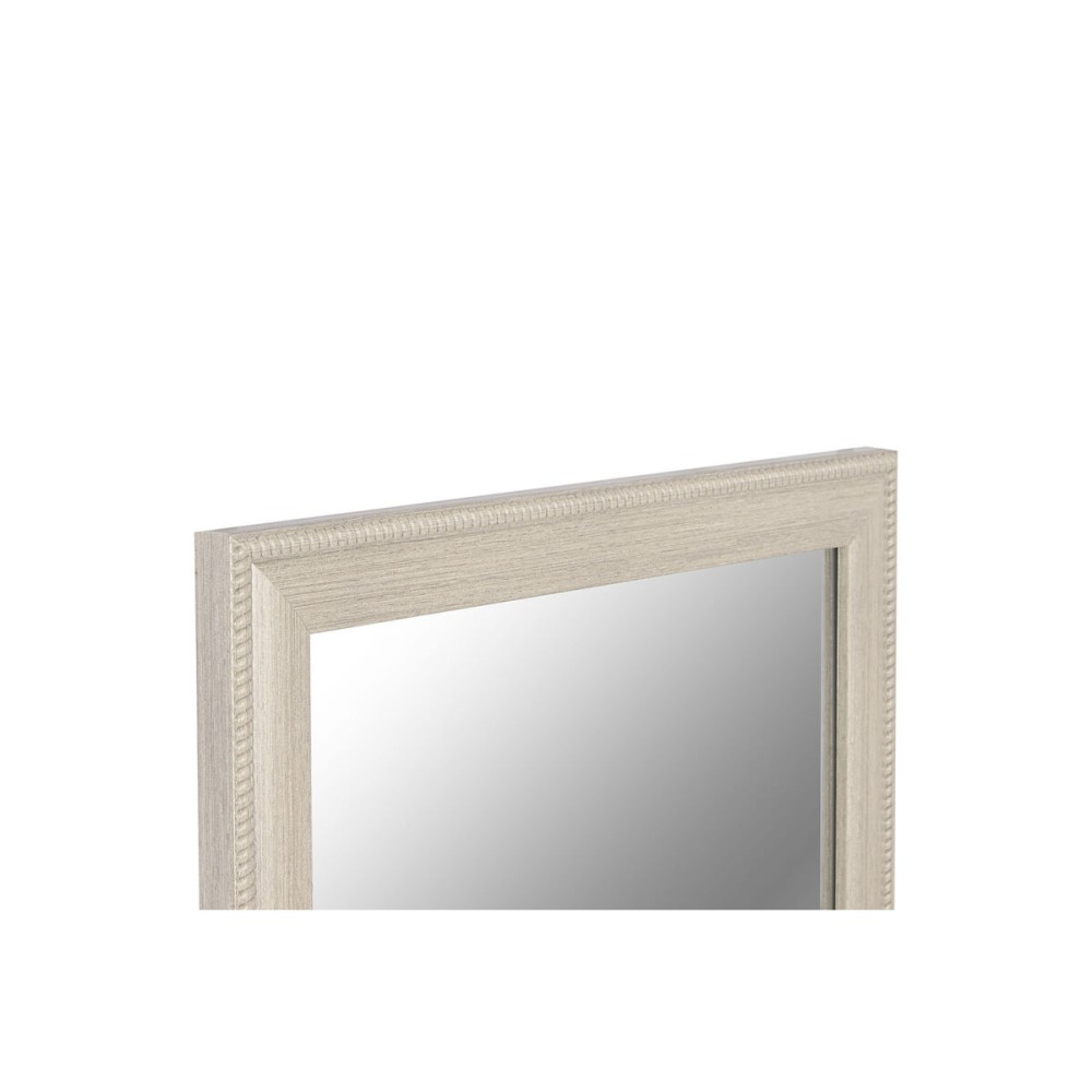 Miroir mural Home ESPRIT Blanc Marron Beige Gris Verre polystyrène 36 x 2 x 125 cm (4 Unités)