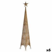 Sapin de Noël Krist+ 148 Doré Métal Plastique Étoile Tour 34 x 154 x 34 cm (6 Unités)