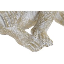 Decorative Figure Home ESPRIT Golden Monkey Tropical 21 x 17 x 25 cm (3 Units)