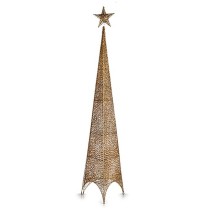 Sapin de Noël Krist+ 148 Doré Métal Plastique Étoile Tour 34 x 154 x 34 cm (6 Unités)