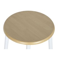 Tisch-Set mit 2 Stühlen DKD Home Decor Metall Holz MDF 80 x 50 x 84 cm