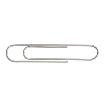 Clips Pincello 383 Silver Metal Large (24 Units)