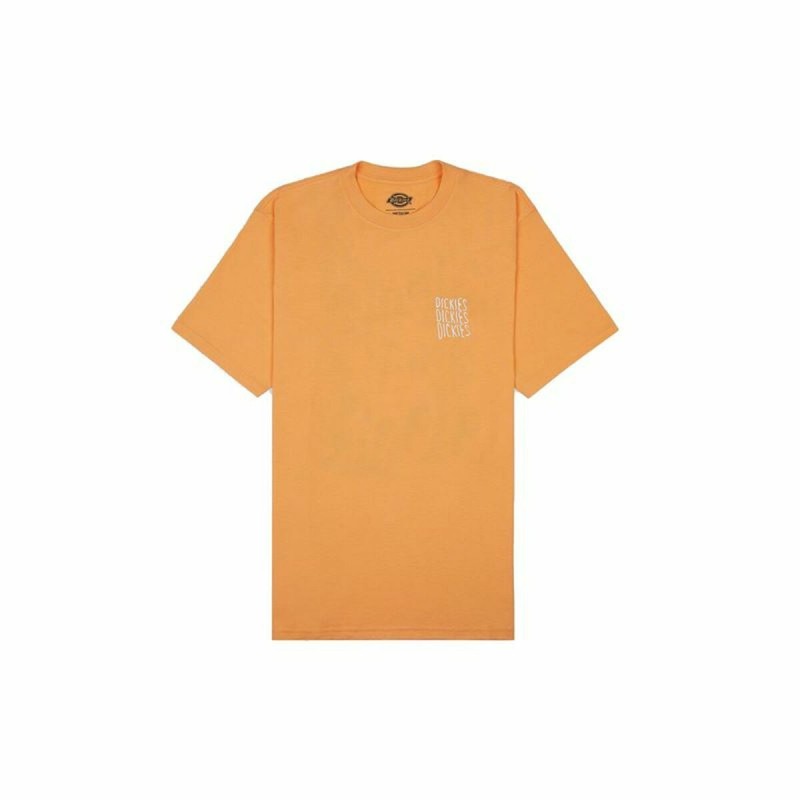 T shirt à manches courtes Dickies Creswell Orange Homme