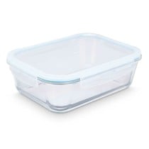 Lunch box Vivalto C2-2800K Transparent Silicone Borosilicate Glass 2,8 L 29,5 x 9 x 22,8 cm (6 Units)