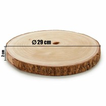 Decorative Log Brown 30 x 2 x 30 cm (12 Units)