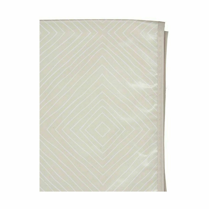 Tablecloth Oilcloth Beige Rhombus 140 x 140 cm (12 Units)