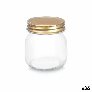 Bocal Vivalto CWDH04-12PK Transparent Doré 300 ml (36 Unités)