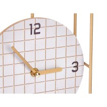 Bordur Kariert Schwarz Metall Holz MDF 18,5 x 25,5 x 6 cm (6 Stück)