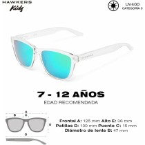 Child Sunglasses Hawkers One Kids Air Ø 47 mm Transparent