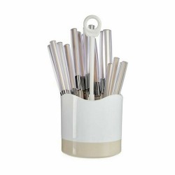 Ensemble de Couverts Kinvara HQ223H10 Beige Acier inoxydable (8 Unités)