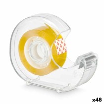 Sellotape Dispenser Pincello 619 Yellow Transparent 2,7 m (48 Units)