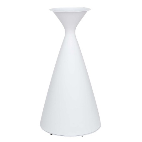 Base   Nadia Table Aluminium Blanc 56 x 56 x 110 cm