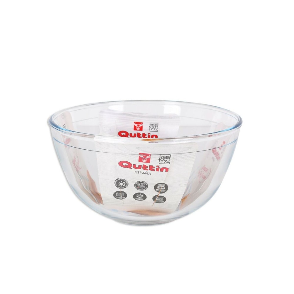 Mixing Bowl Quttin   Glass ø 21,2 x 11,2 cm (6 Units)