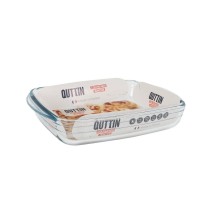 Oven Dish Quttin   Glass Rectangular 1,9 L 28 x 19,9 x 5 cm (6 Units)