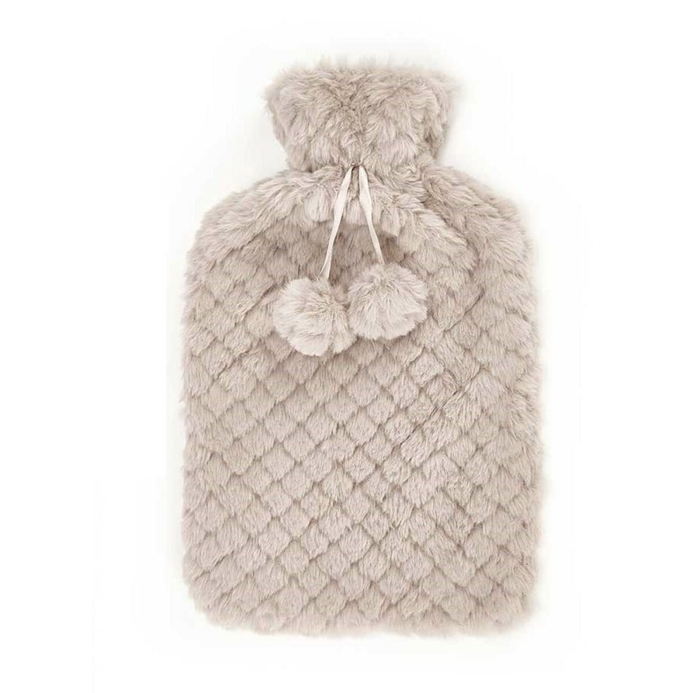 Hot Water Bottle Beige Plastic 1,8 L (12 Units)