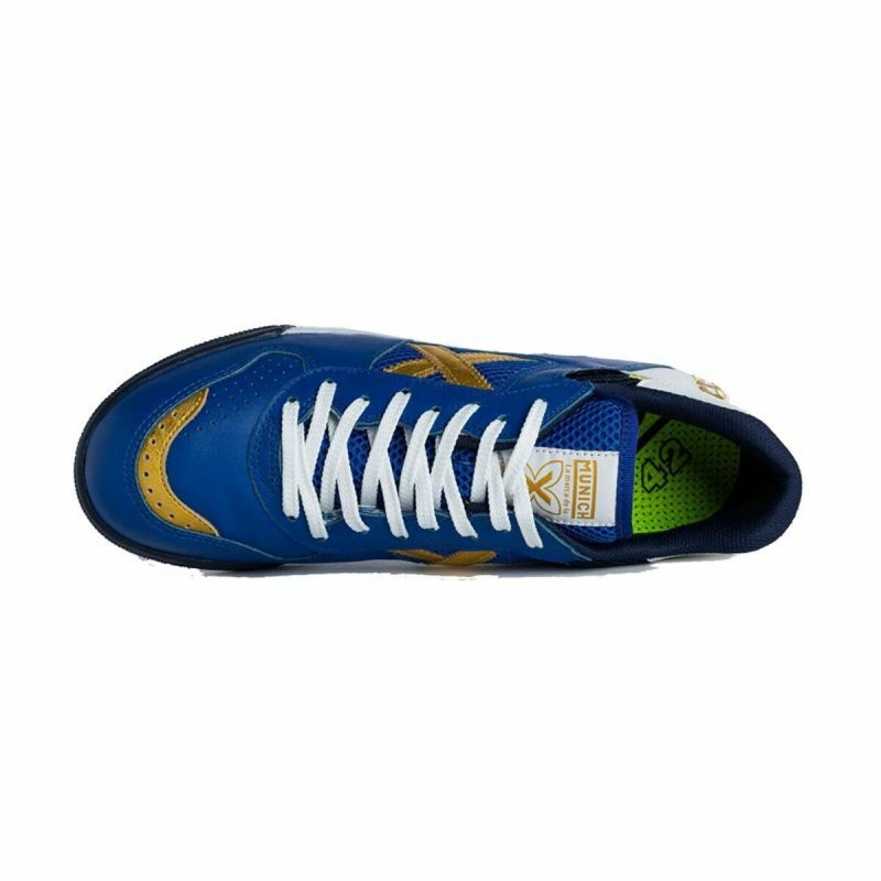 Hallenfußballschuhe für Erwachsene Munich Continental 945 Blau