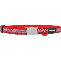 Collier pour Chien Red Dingo STYLE UNION JACK FLAG 31-47 cm