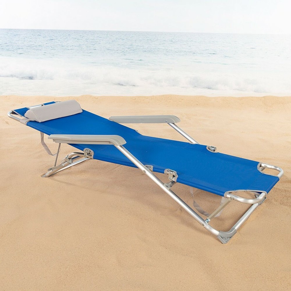 Reclining lounder Aktive Blue 153 x 33 x 47 cm