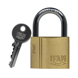 Key padlock IFAM SR40 Brass Steel