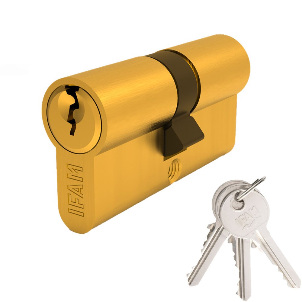 Security cylinder IFAM Start STS3030 Brass Steel