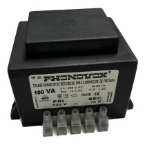 Sicherheitstransformator für Schwimmbadbeleuchtung PHONOVOX tp31100 100 VA 12 V 230 V 50-60 Hz 9,8 x 7,9 x 7,4 cm