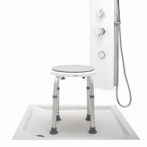 Tabouret de Bain Pivotant et Réglable Roshawer InnovaGoods