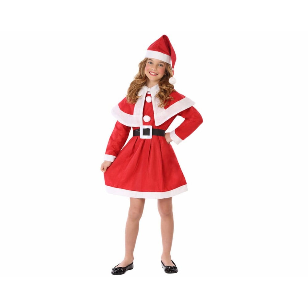 Déguisement pour Enfants 69208 7-9 Ans Rouge Noël (4 Pièces)