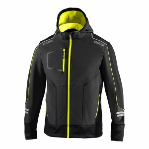 Sportjackefür Herren Sparco Tech Ndis Schwarz