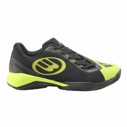 Chaussures de Padel pour Adultes Bullpadel Vertex Grip 23V Noir Jaune Homme