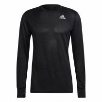 Herren Langarm-T-Shirt Adidas Own The Run Schwarz