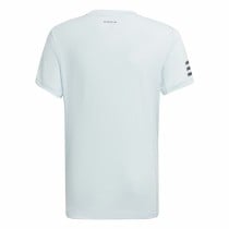 T shirt à manches courtes Enfant Adidas Club Tennis 3 bandas Blanc