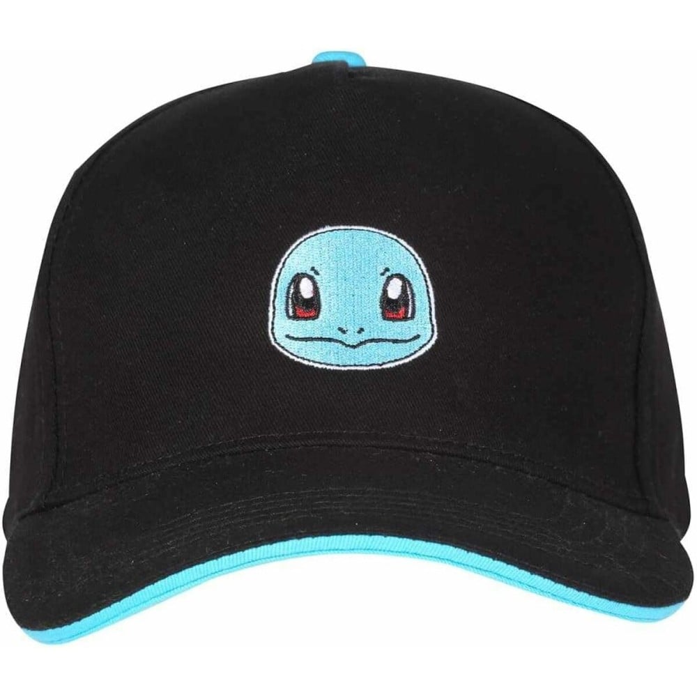 Casquette Unisex Pokémon Squirtle Badge 58 cm Noir Taille unique