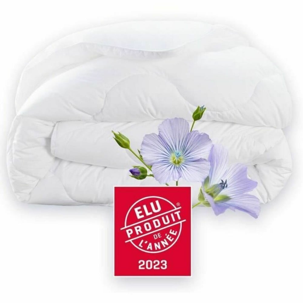 Duvet DODO Champs de Lin 140 x 200 cm White 450 g/m²