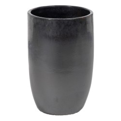 Vase Gris Céramique 52 x 52 x 80 cm (2 Unités)